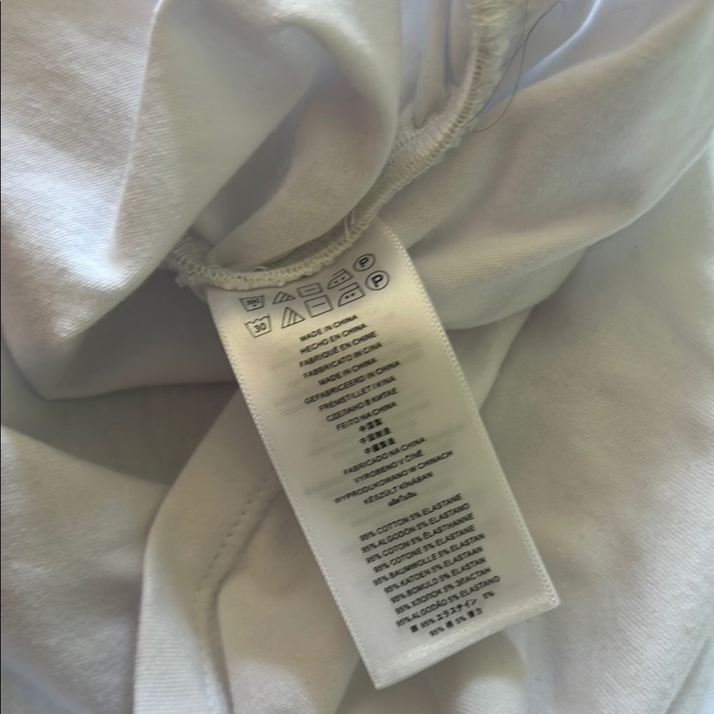 Michael Kors Large White Ruched Sleeveless Tank Top - Picture 6 of 6